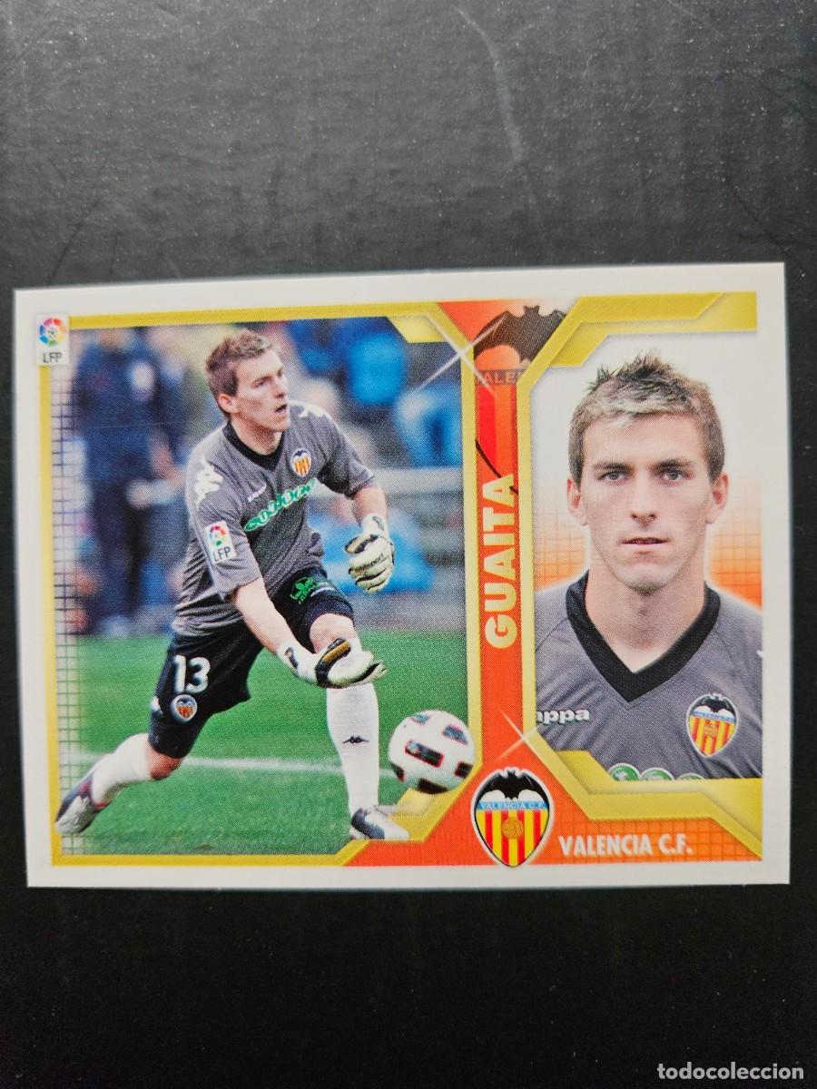 Fu&szlig;ball-Sticker: N&ordm; 1 GUAITA VALENCIA LIGA ESTE 11 12 2011 2012 SIN PEGAR NUNCA PEGADO