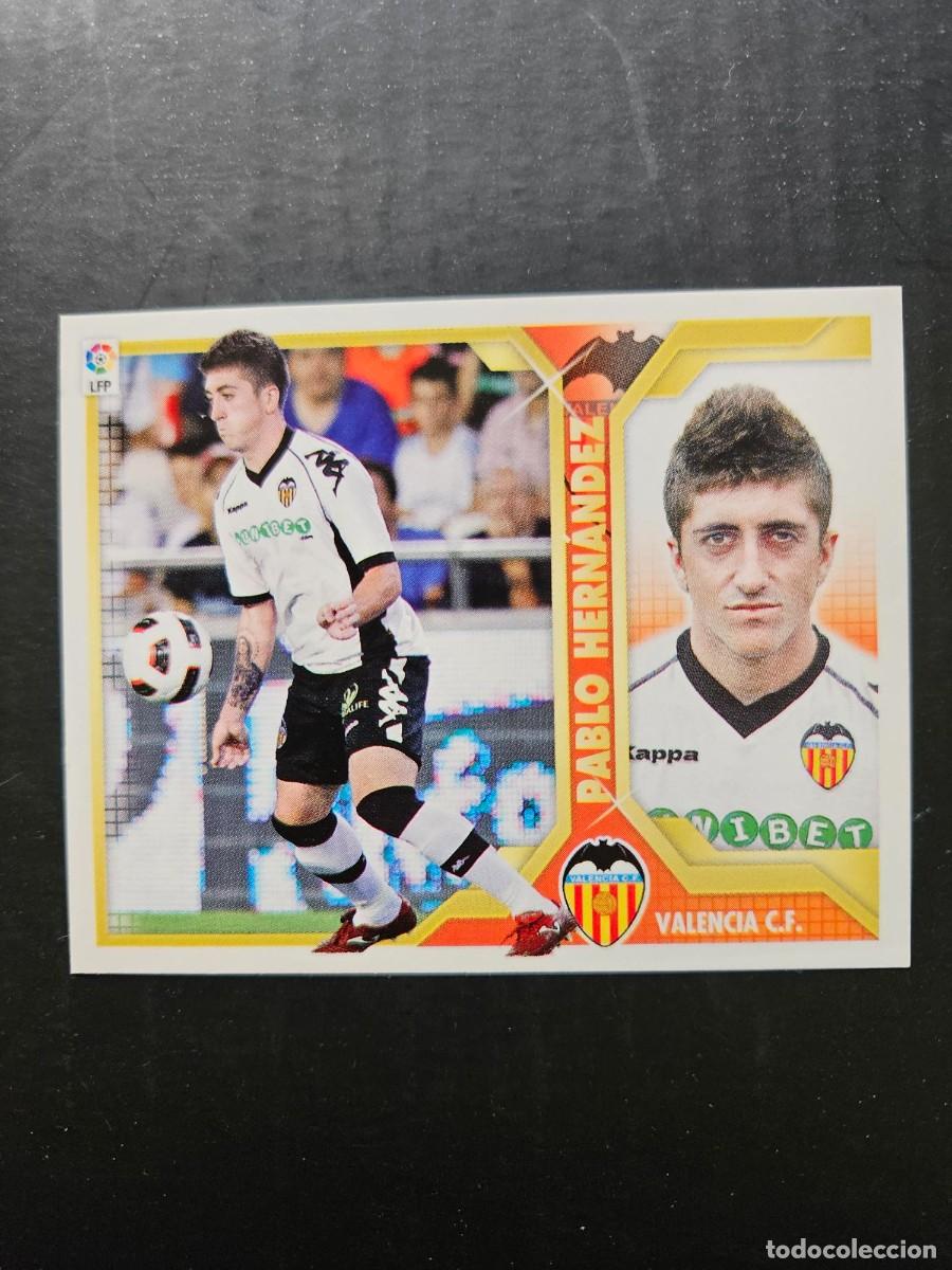 Fu&szlig;ball-Sticker: N&ordm; 11 PABLO HERNANDEZ VALENCIA LIGA ESTE 11 12 2011 2012 SIN PEGAR NUNCA PEGADO