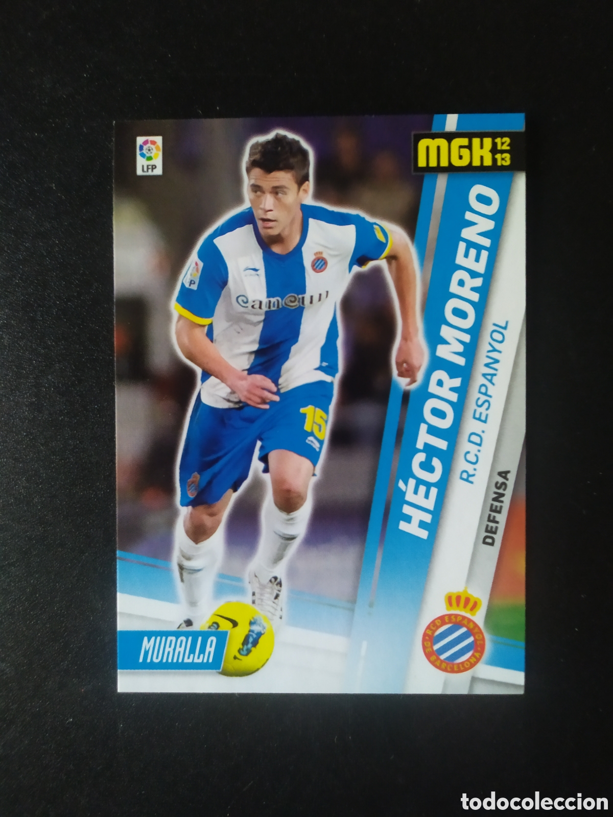 Fu&szlig;ball-Sticker: Megacracks 2012 2013 12 13 panini H&eacute;ctor Moreno n&deg; 114 Espanyol