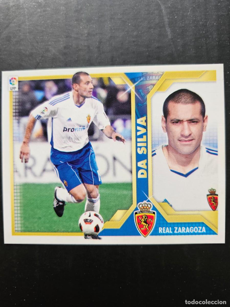 Figurine di Calcio: N&ordm; 5 DA SILVA ZARAGOZA LIGA ESTE 11 12 2011 2012 SIN PEGAR NUNCA PEGADO