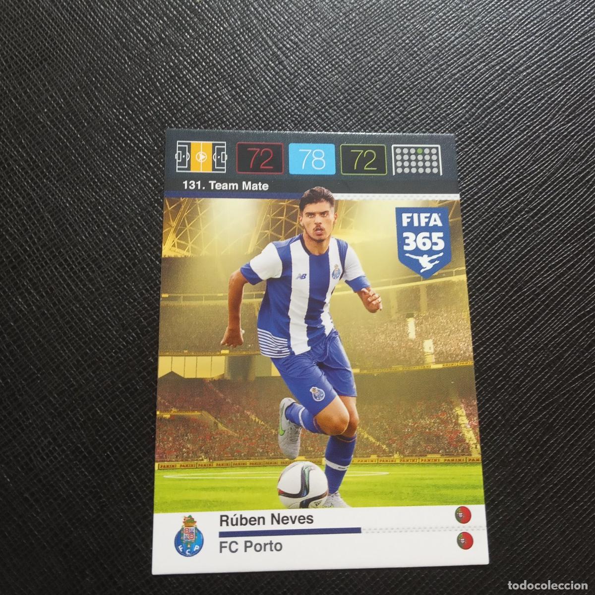 Fu&szlig;ball-Sticker: 131 RUBEN NEVES PORTO OPORTO ADRENALYN 2015 2016 FIFA 365 CROMO FUTBOL 15 16 - A163 PG12