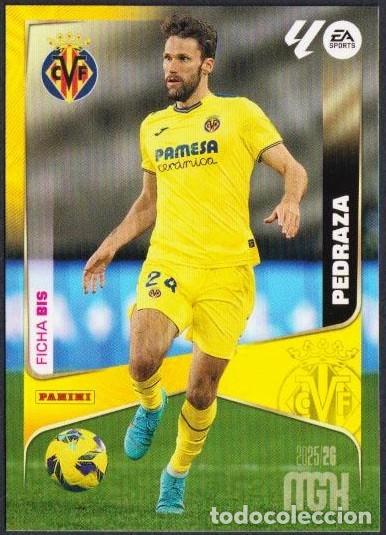 Figurine di Calcio: 368 BIS PEDRAZA VILLARREAL CF FICHAS ALBUM MEGACRACKS 2025 2026 MGK 25 26