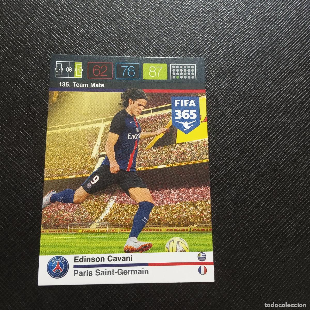 Cromos de f&uacute;tbol: 135 CAVANI PSG ADRENALYN 2015 2016 FIFA 365 CROMO FUTBOL 15 16 - A163 PG14