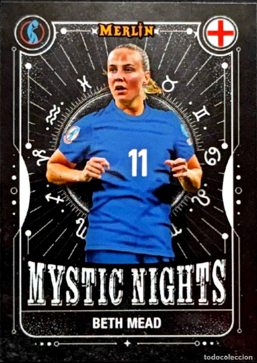Cromos de F&uacute;tbol: Beth Mead - Inglaterra - Arsenal - Mystic Nights - TOPPS MERLIN Card UEFA Women Euro Suiza 2025