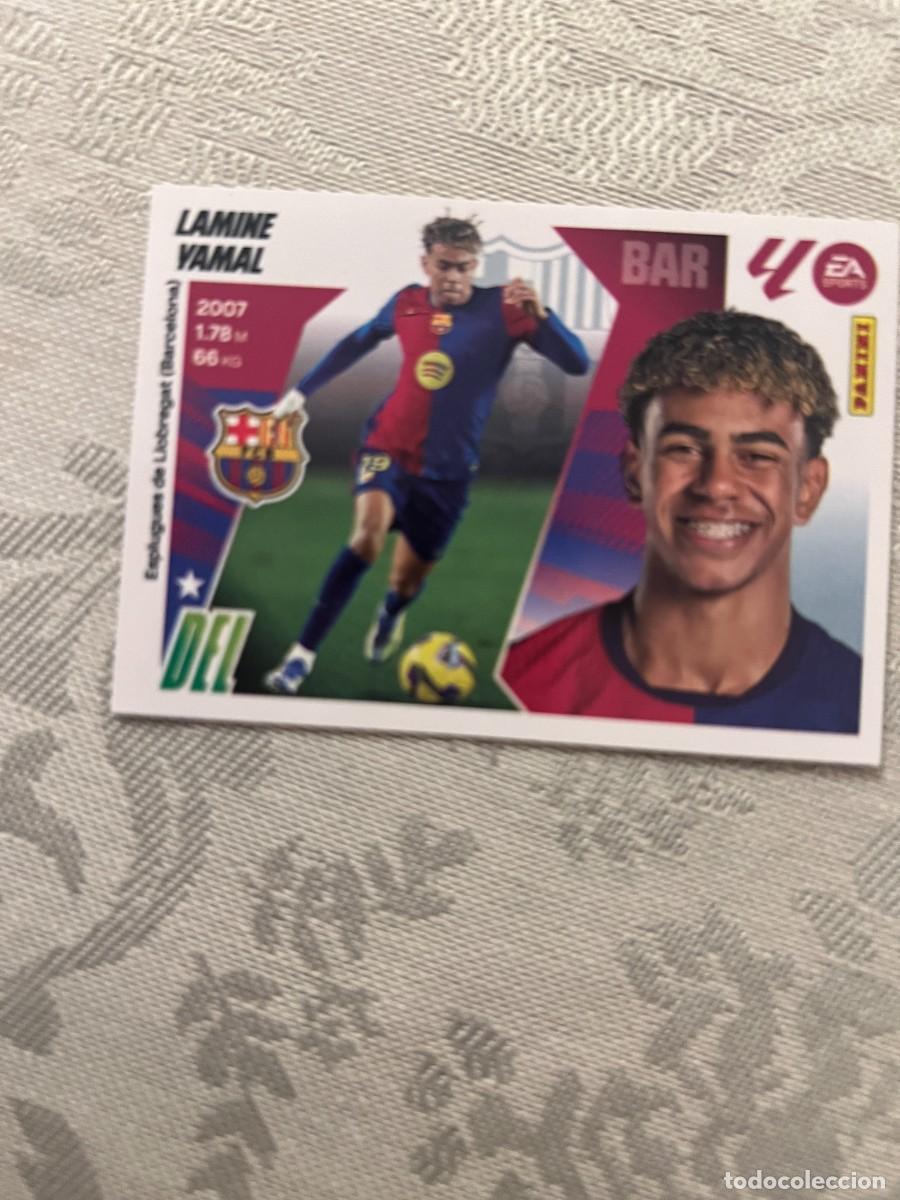 Cromos de F&uacute;tbol: LAMINE YAMAL F. C. BARCELONA LIGA ESTE 2025 2026 25 26