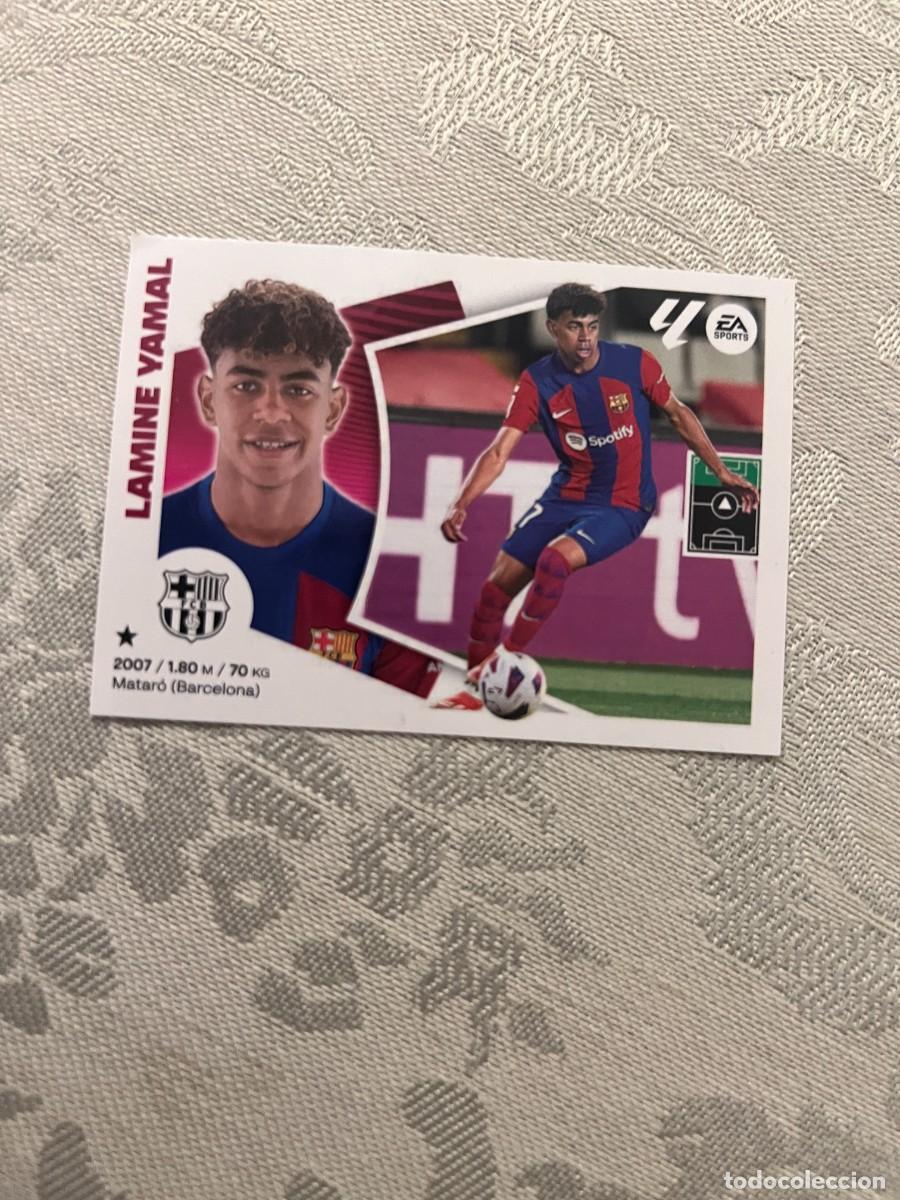 Cromos de F&uacute;tbol: LAMINE YAMAL F. C. BARCELONA LIGA ESTE 2024 2025 24 25