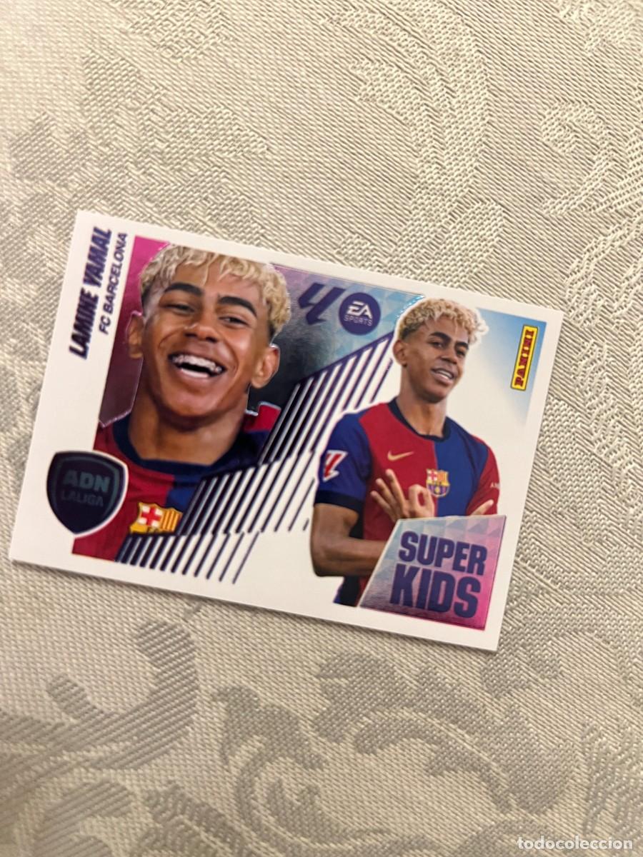 Cromos de F&uacute;tbol: LAMINE YAMAL 12. SUPER KIDS LAMINE YAMAL N 14 CROMO LIGA EDICIONES ESTE 2025-26 25-26