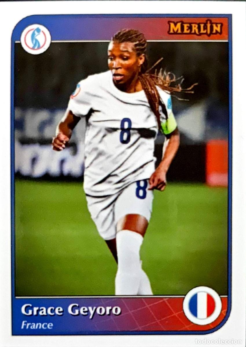 Fu&szlig;ball-Sticker: Grace Geyoro - Francia - London City Lionesses - TOPPS MERLIN Card UEFA Women Euro Suiza 2025