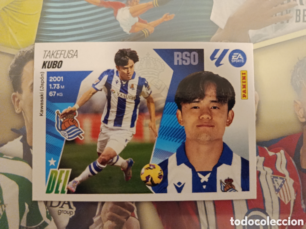 Fu&szlig;ball-Sticker: LIGA ESTE 2025 2026 25 26 - PANINI - N&ordm; 16 KUBO REAL SOCIEDAD