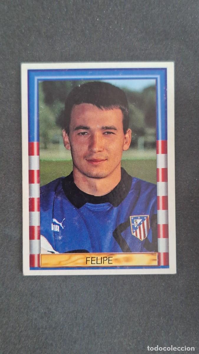Figurine di Calcio: L1 FELIPE 126 HISTORIA ATLETICO DE MADRID 1906 1996 LIGA ESTE NUNCA PEGADO SIN PEGAR