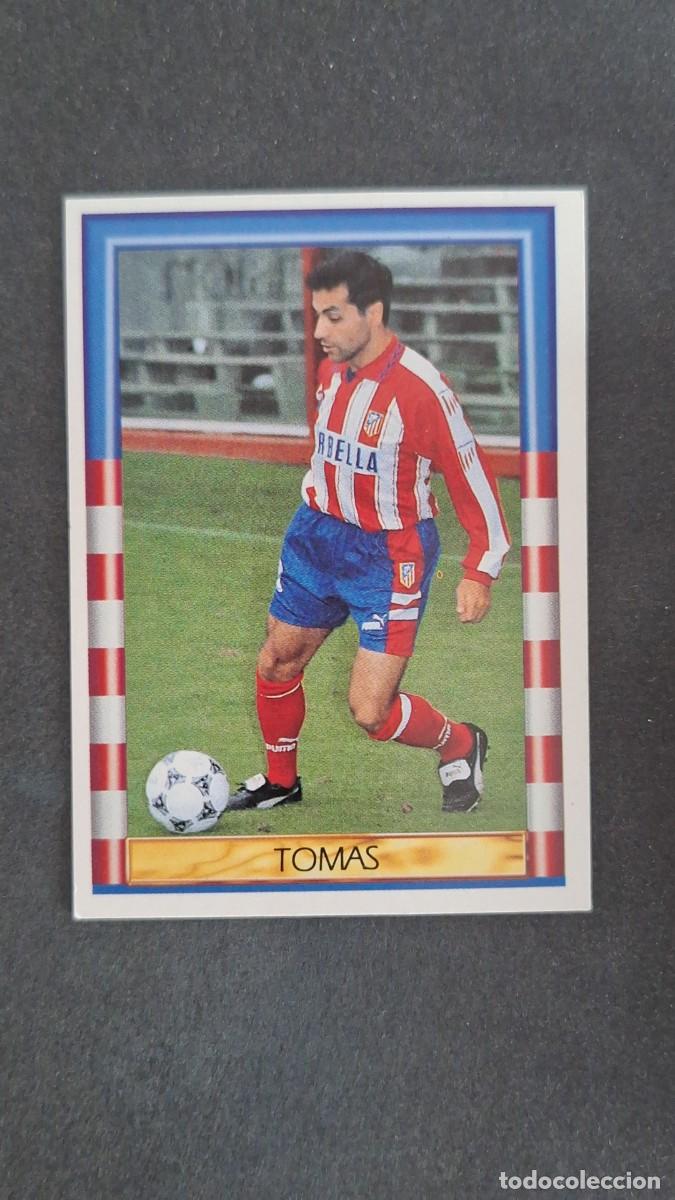 Figurine di Calcio: L1 TOMAS 142 HISTORIA ATLETICO DE MADRID 1906 1996 LIGA ESTE NUNCA PEGADO SIN PEGAR