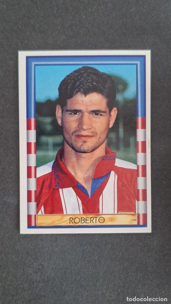 Fu&szlig;ball-Sticker: L1 ROBERTO 162 HISTORIA ATLETICO DE MADRID 1906 1996 LIGA ESTE NUNCA PEGADO SIN PEGAR