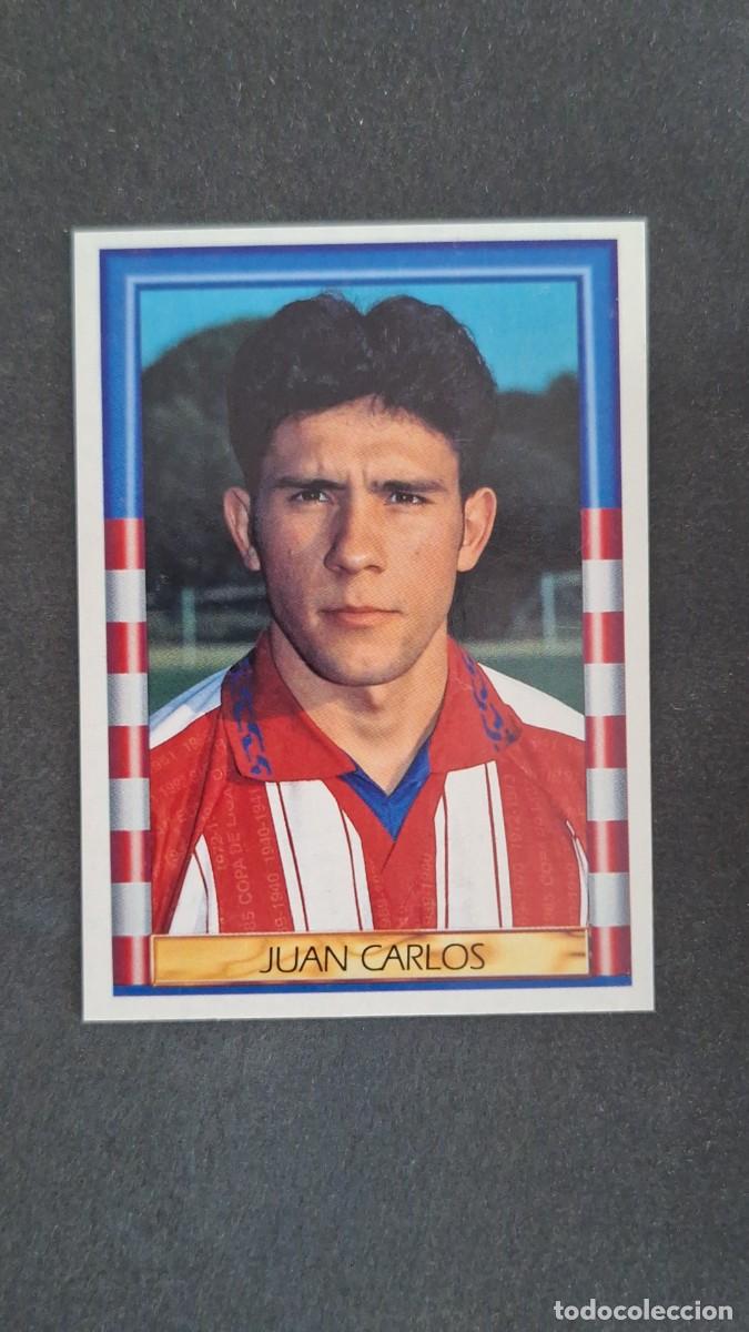 Fu&szlig;ball-Sticker: L1 JUAN CARLOS 177 HISTORIA ATLETICO DE MADRID 1906 1996 LIGA ESTE NUNCA PEGADO SIN PEGAR