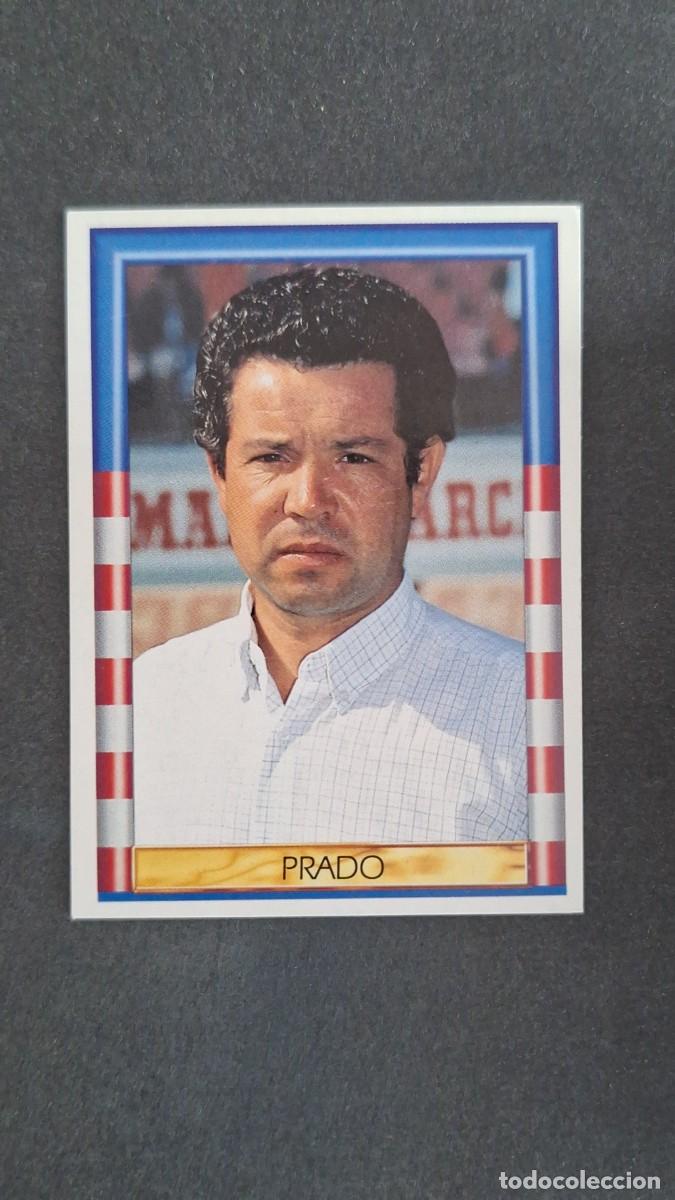 Fu&szlig;ball-Sticker: L1 PRADO ENTRENADOR 209 HISTORIA ATLETICO DE MADRID 1906 1996 LIGA ESTE NUNCA PEGADO SIN PEGAR