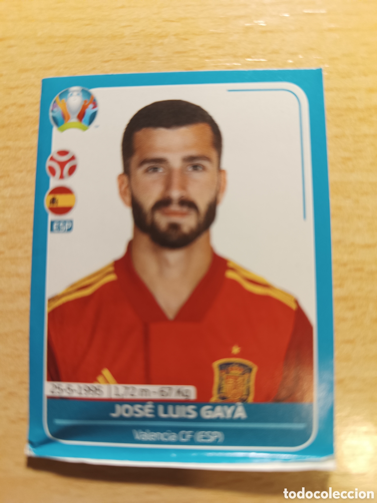 Football Stickers: ESP A 3 A3 JOSE LUIS GAYA ESPA&Ntilde;A UEFA EURO 2020 REVISTA JUG&Oacute;N PANINI