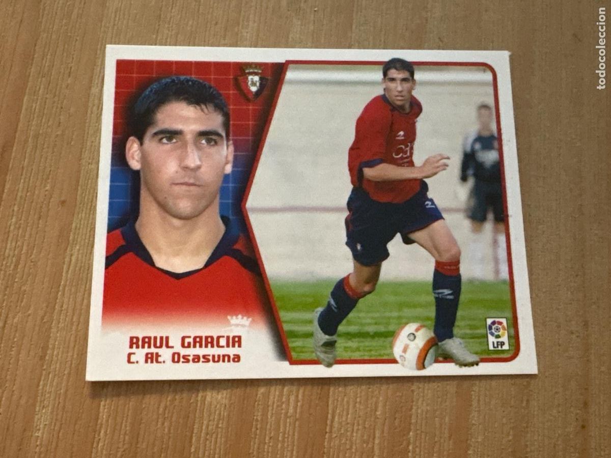 Figurine di Calcio: 16. CROMO LIGA ESTE SIN PEGAR 2005-06 05-06 COLOCA RAUL GARC&Iacute;A OSASUNA