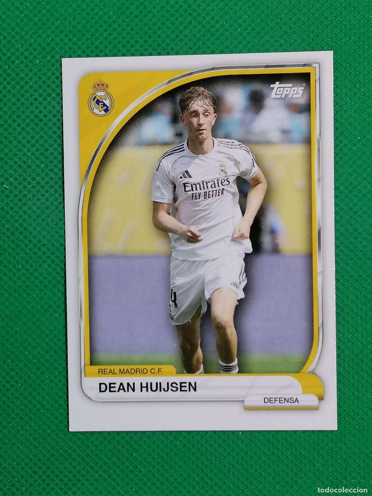 Figurine di Calcio: 6 DEAN HUIJSEN BASE CARD ⚽ TOPPS REAL MADRID COLLECTOR TIN 25 26 2025 2026 ⚽