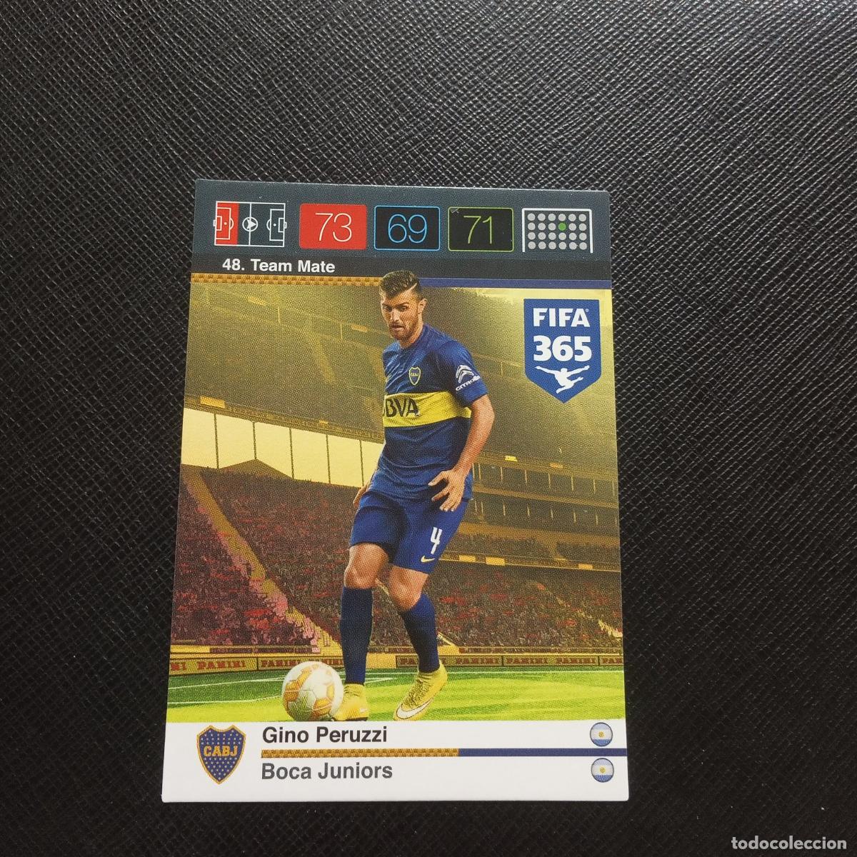 Cromos de f&uacute;tbol: 48 PERUZZI BOCA JUNIORS ADRENALYN 2015 2016 FIFA 365 CROMO FUTBOL 15 16 - A80 PG172