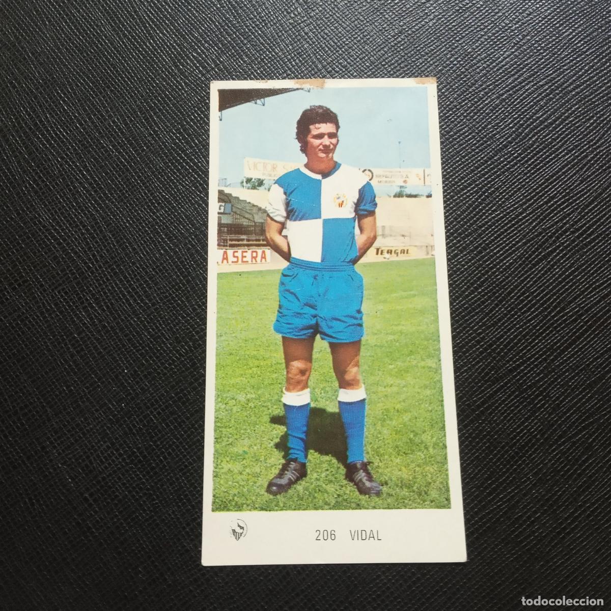 Cromos de F&uacute;tbol: 206 VIDAL SABADELL RUIZ ROMERO 1971 1972 CROMO FUTBOL LIGA 71 72 - SIN PEGAR -
