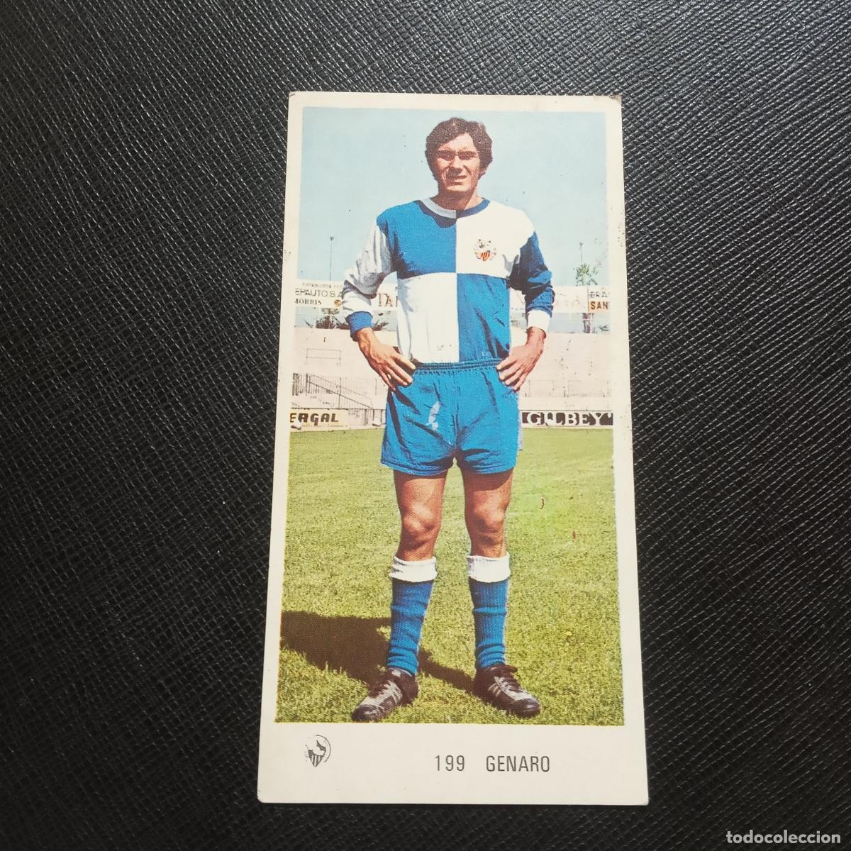 Cromos de f&uacute;tbol: 199 GENARO SABADELL RUIZ ROMERO 1971 1972 CROMO FUTBOL LIGA 71 72 - SIN PEGAR -