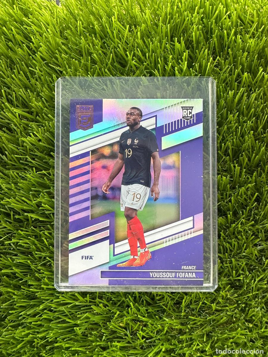 Cartes &agrave; collectionner de Football: N&ordm; 90 Youssouf Fofana Francia Donruss &Eacute;lite FIFA 22 23