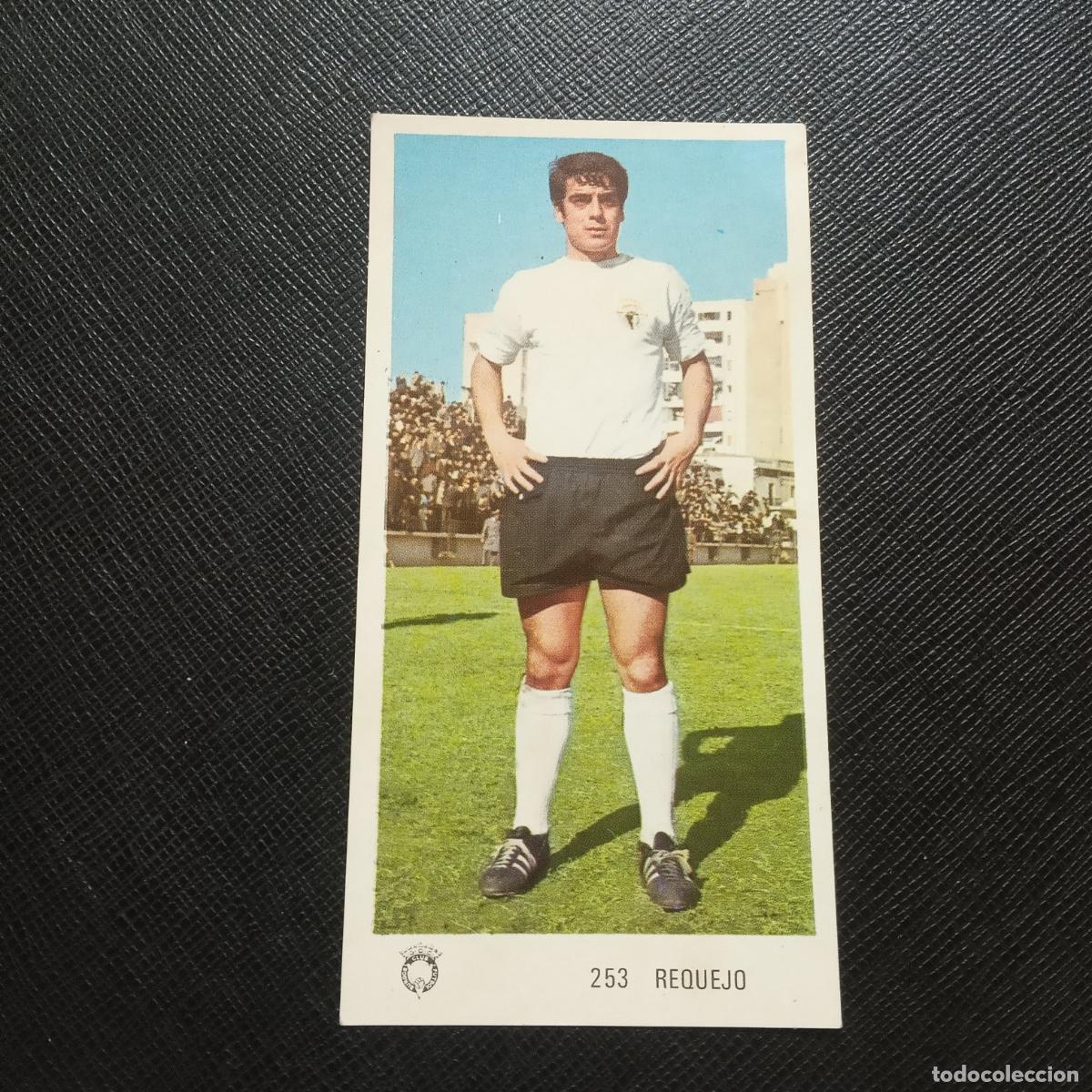 Cromos de F&uacute;tbol: 253 REQUEJO BURGOS RUIZ ROMERO 1971 1972 CROMO FUTBOL LIGA 71 72 - SIN PEGAR