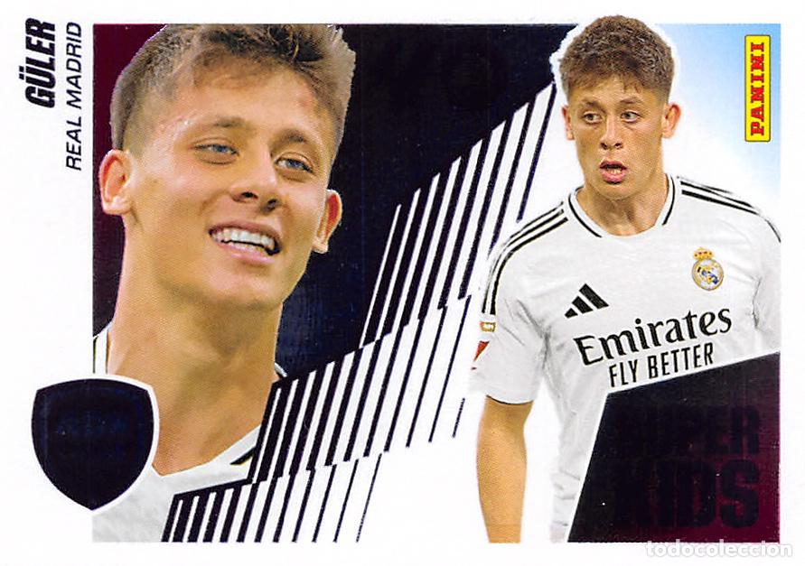 Fu&szlig;ball-Sticker: PANINI EDICIONES ESTE 25/26 2025/2026 #10 ARDA GULER (REAL MADRID) ADN SUPER KIDS SIN PEGAR