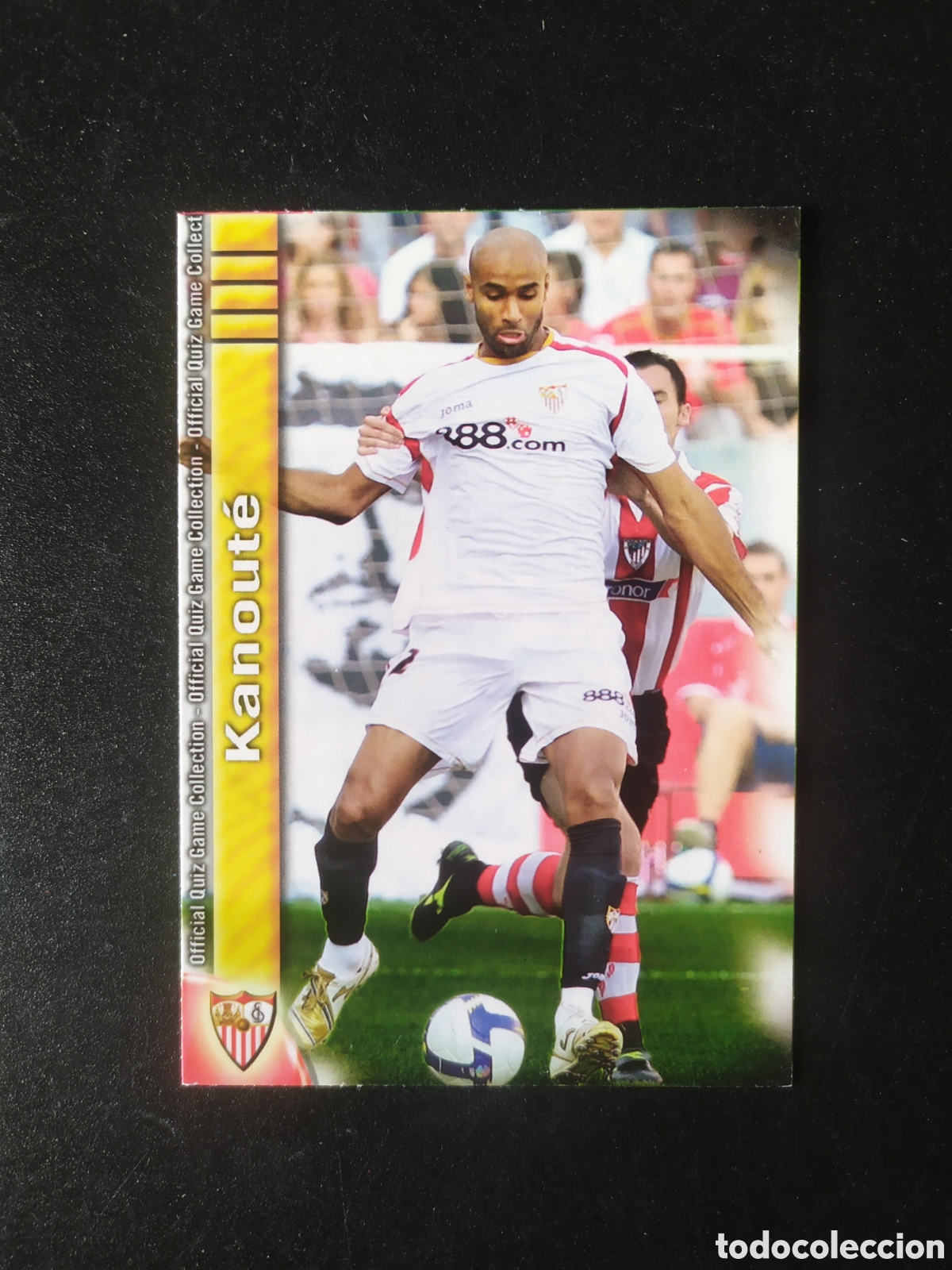 Figurine di Calcio: Mundicromo fichas Liga 2009 2010 09 10 Kanout&eacute; n&deg; 73 Sevilla