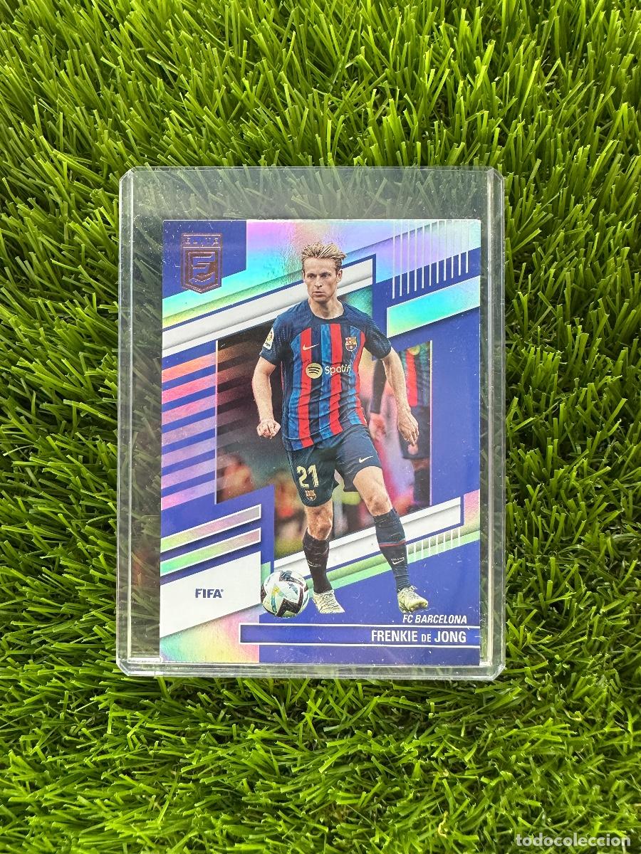 Fu&szlig;ball-Sticker: N&ordm; 147 Frenkie de Jong FC Barcelona Donruss &Eacute;lite FIFA 22 23