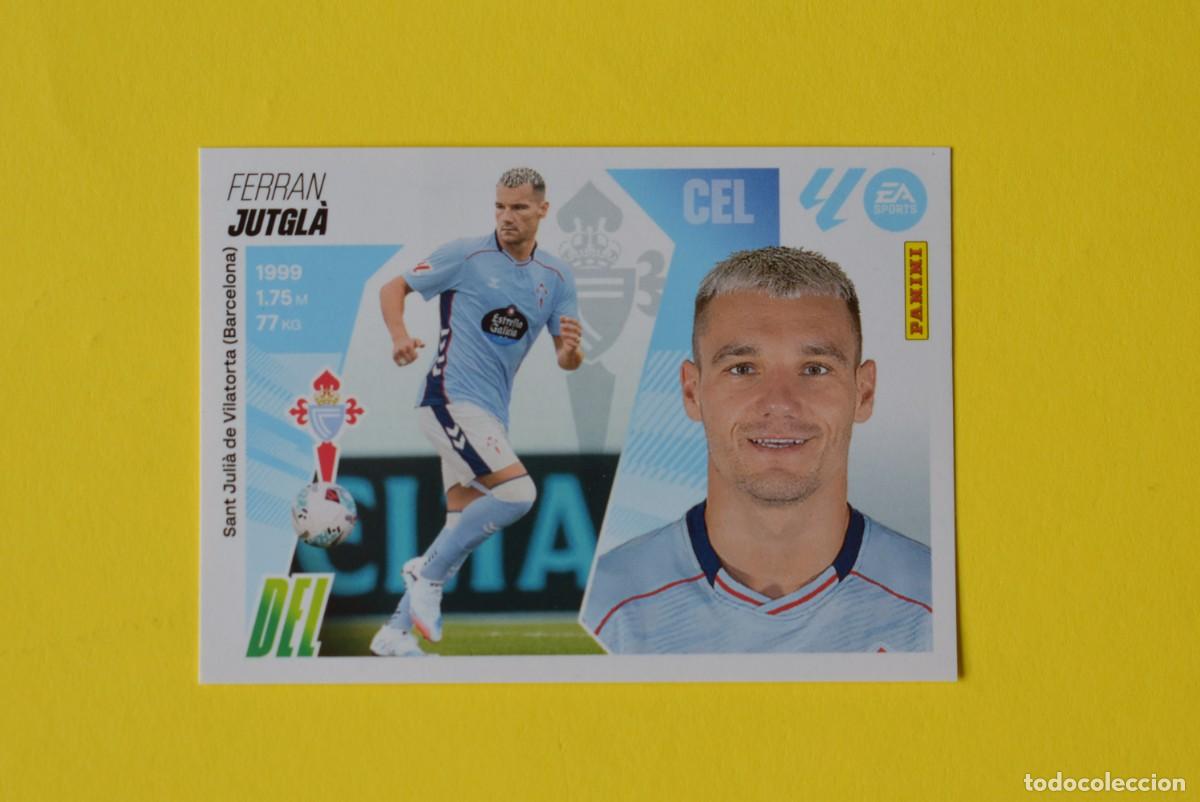 Fu&szlig;ball-Sticker: Cromo Liga 25 26. 2025 2026. Jutgl&agrave;. &Uacute;ltimos Fichajes N. &ordm; 2. Celta. Colecciones ESTE. Panini