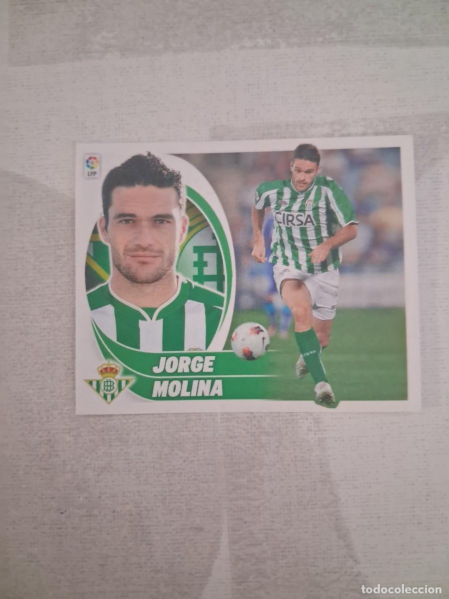 Fu&szlig;ball-Sticker: Ediciones Este 2012 2013 12 13 Sin Pegar Real Betis 15B Jorge Molina