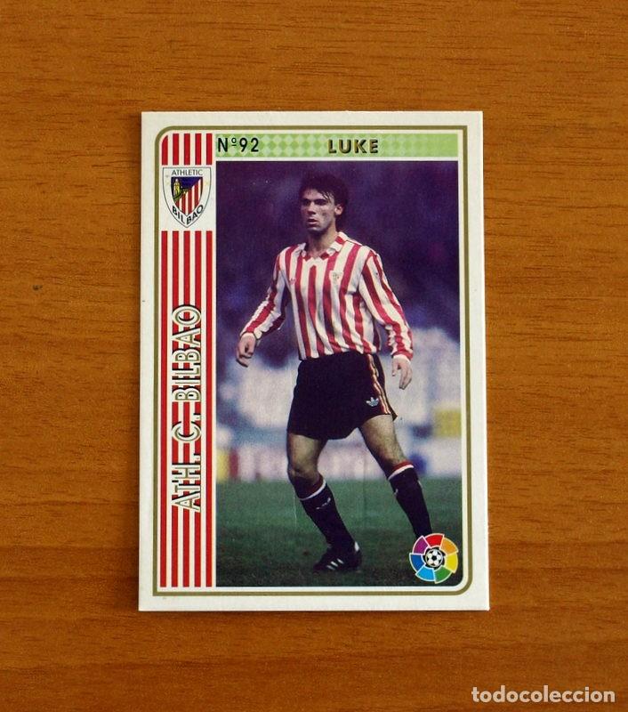 Cromos de Futebol: Athletic de Bilbao -N&ordm; 92 Luke -Mundicromo Las Fichas de la Liga 1994-1995-94-95