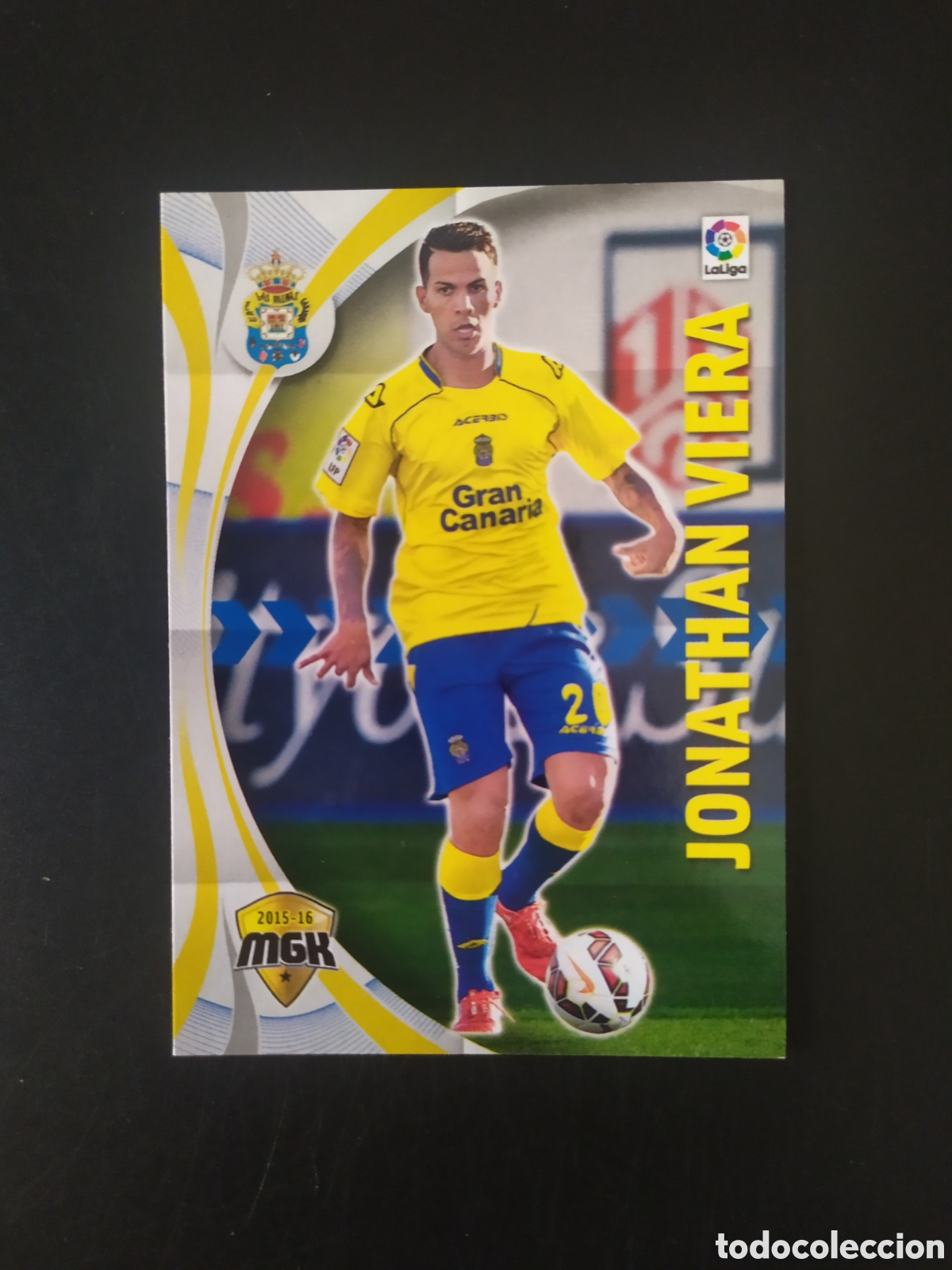 Figurine di Calcio: Megacracks 2015 2016 15 16 panini Jonathan Viera n&deg; 289 Las Palmas