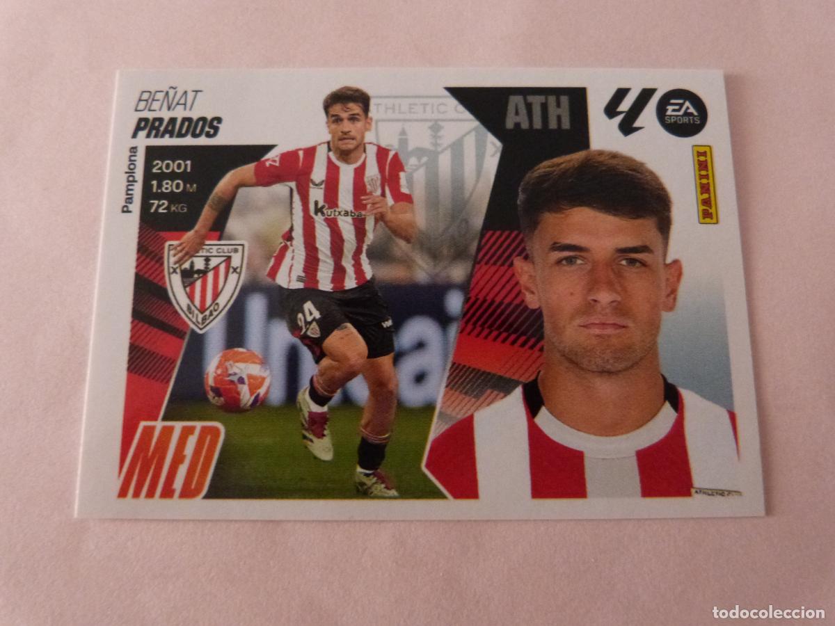 Fu&szlig;ball-Sticker: CROMO FUTBOL PRADOS ATH. BILBAO SIN PEGAR N&ordm; 12 LIGA ESTE 2025-2026/25-26 PANINI