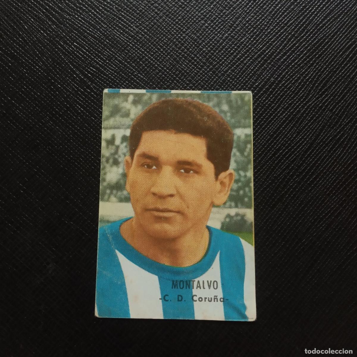 Figurine di Calcio: MONTALVO DEPORTIVO CORU&Ntilde;A FHER 1966 1967 CROMO FUTBOL 66 67 LIGA - SIN PEGAR - A56 PG172