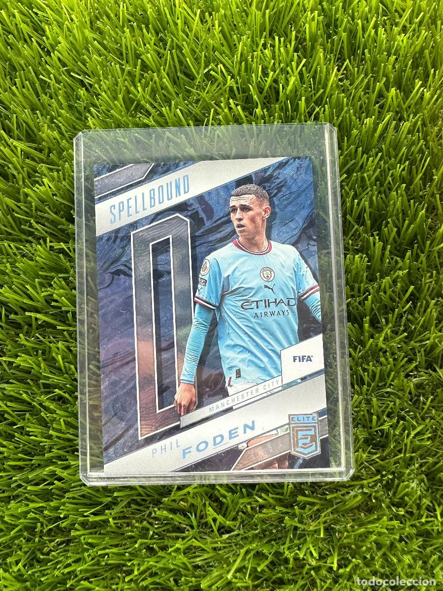 Cartes &agrave; collectionner de Football: N&ordm; 15 Phil Foden Letra D Spellbound Manchester City Donruss &Eacute;lite FIFA 22 23