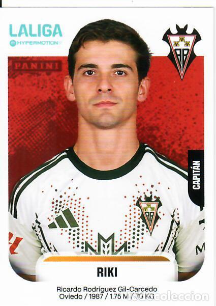Fu&szlig;ball-Sticker: PANINI HYPERMOTION 2025-26 (25 - 26) - N&ordm; 11 - RIKI - ALBACETE