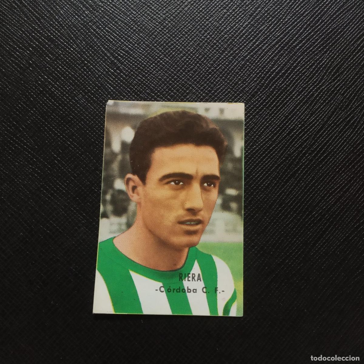 Fu&szlig;ball-Sticker: RIERA CORDOBA FHER 1966 1967 CROMO FUTBOL 66 67 LIGA - SIN PEGAR - A38 PG100