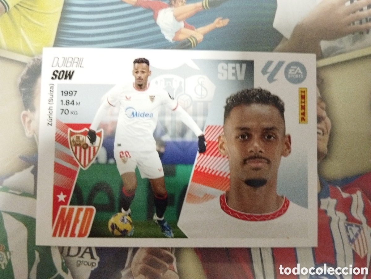 Figurine di Calcio: LIGA ESTE 2025 2026 25 26 - PANINI - N&ordm; 12 SOW SEVILLA