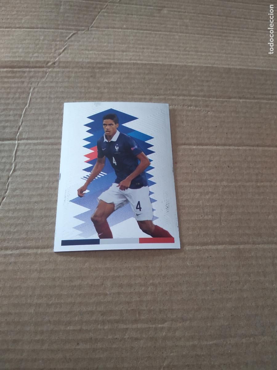 Figurine di Calcio: 51 VARANE FRANCIA CROMO FUTBOL Panini Team France 2016 Fiers d'&ecirc;tre Bleus