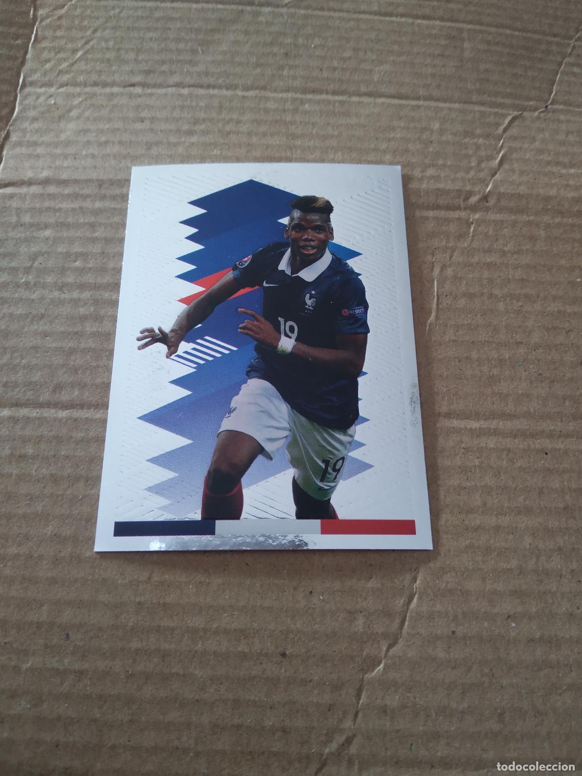 Figurine di Calcio: 69 pogba FRANCIA CROMO FUTBOL Panini Team France 2016 Fiers d'&ecirc;tre Bleus