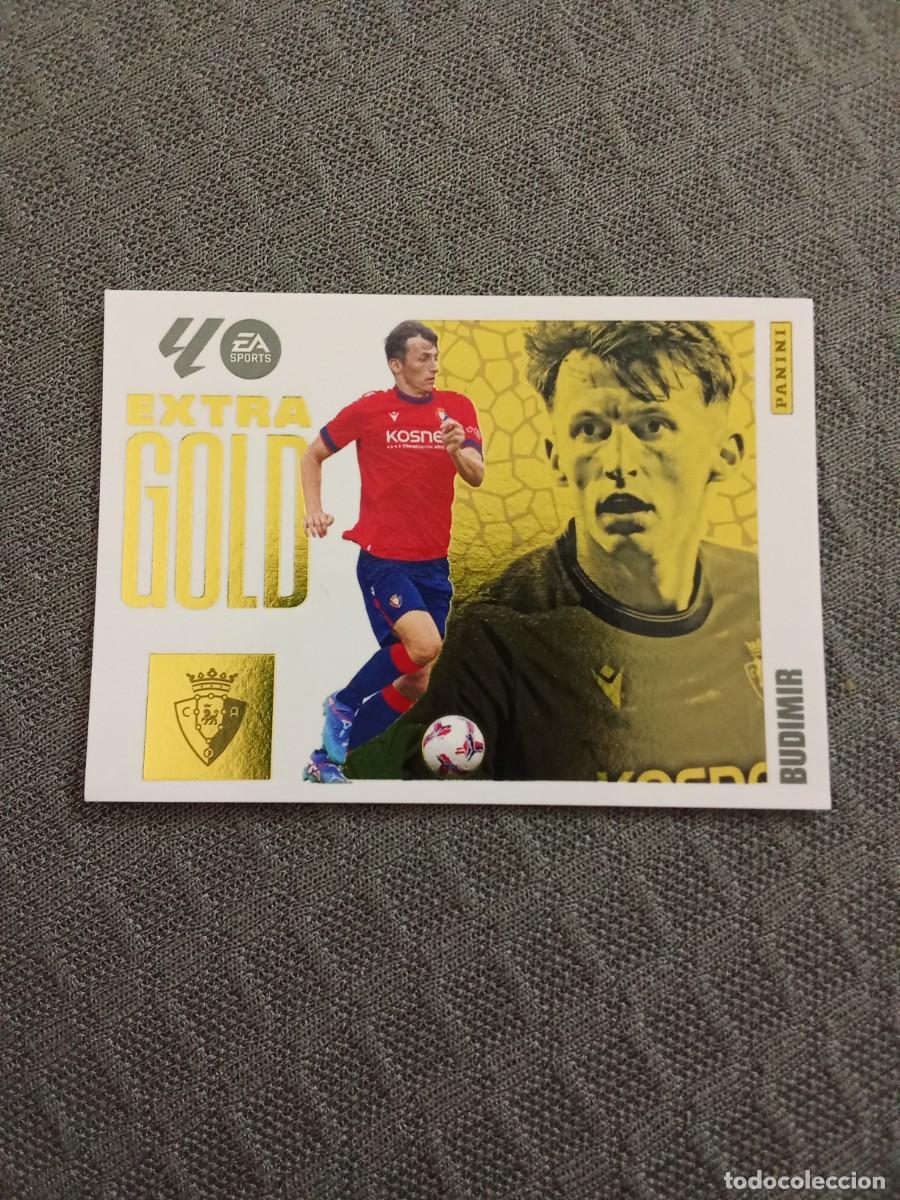 Cromos de F&uacute;tbol: Extra gold budimir osasuna liga 2025-26
