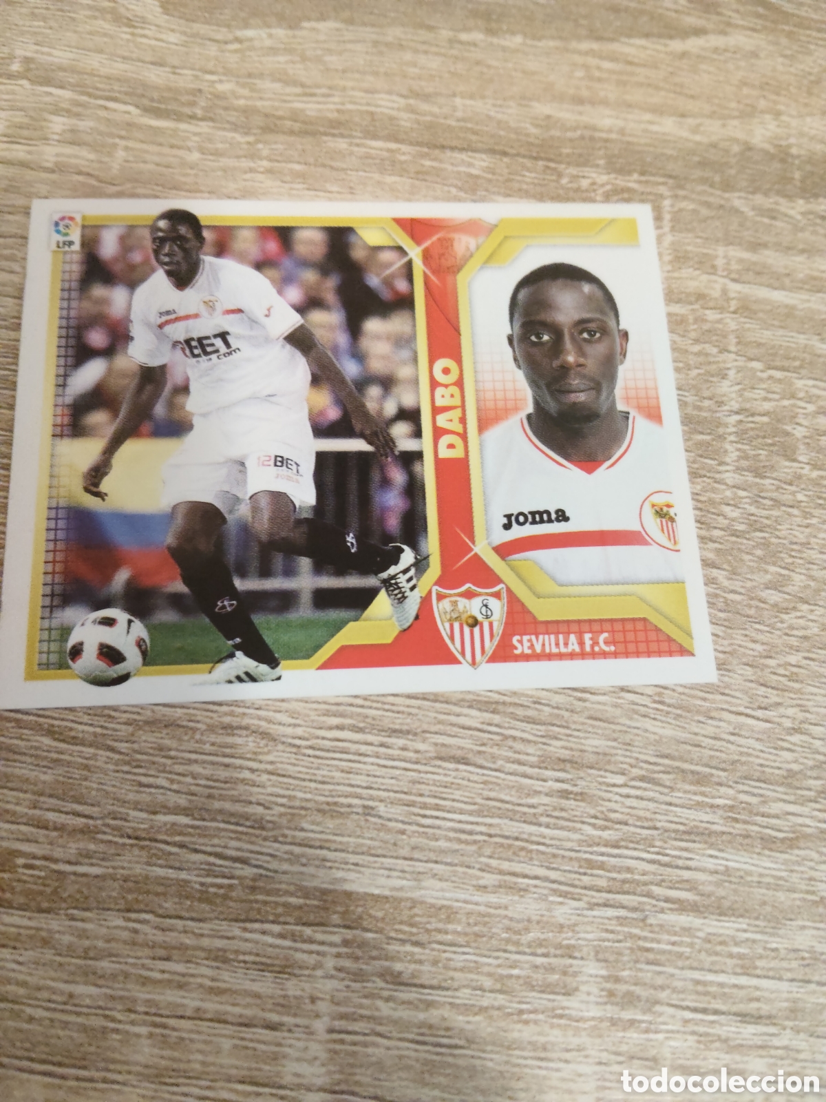 Cromos de f&uacute;tbol: Dabo Sevilla liga 2011 2012 11 12 ediciones este