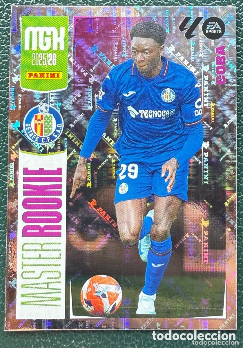 Figurine di Calcio: 408 COBA GETAFE CF MASTER ROOKIE FICHAS ALBUM MEGACRACKS 2025 2026 MGK 25 26