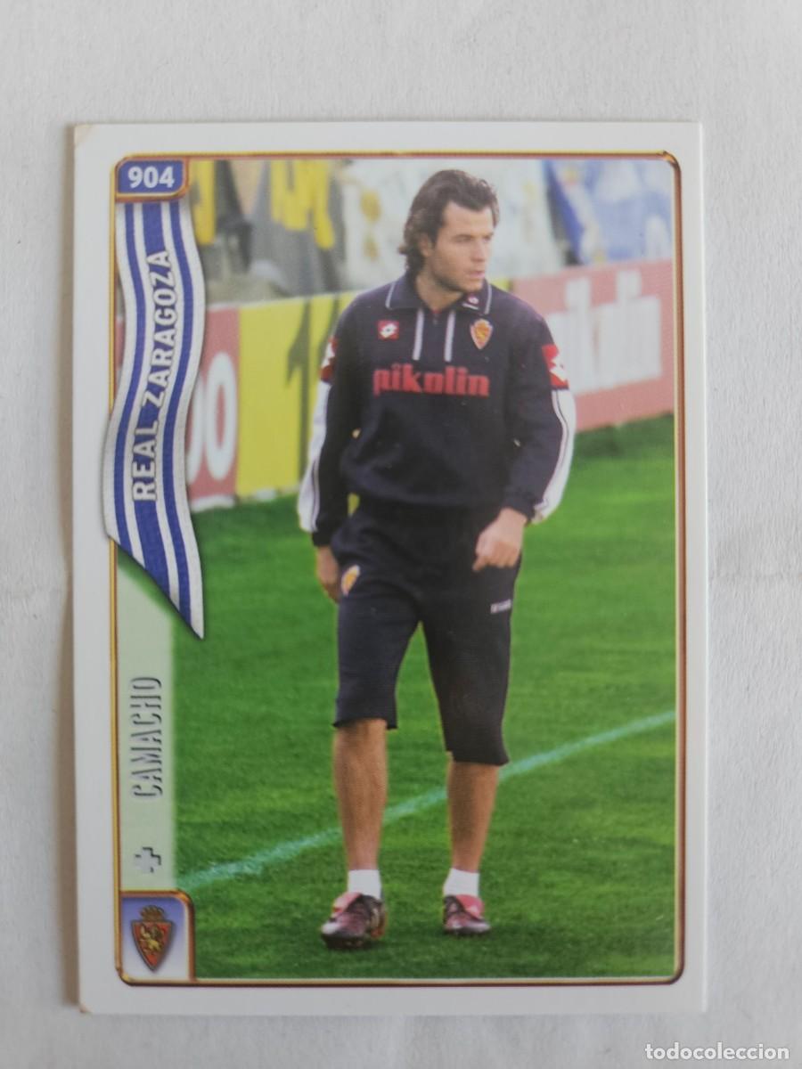 Fu&szlig;ball-Sticker: FICHAS LIGA 2005 N&ordm; 904 CAMACHO ZARAGOZA 04-05 MUNDICROMO 2004-2005 NUEVO