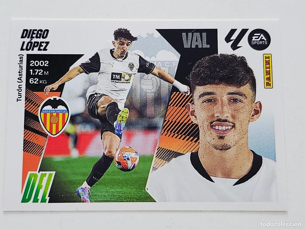 Cromos de f&uacute;tbol: 20 Diego L&oacute;pez, Valencia CF, Panini Ediciones Liga Este 2025 2026 25 26