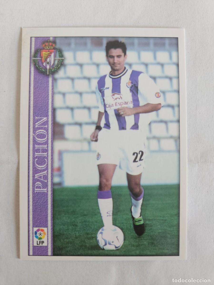 Fu&szlig;ball-Sticker: MUNDICROMO 2001 VALLADOLID PACHON N&Uacute;MERO 492