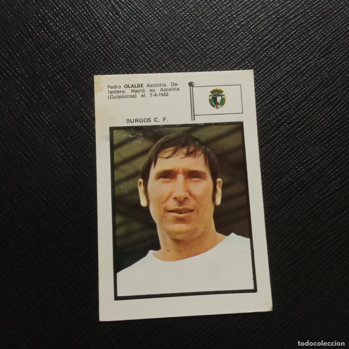 Figurine di Calcio: CAPON BURGOS FHER 1971 1972 FUTBOL 71 72 - DESPEGADO - A90 PG370 LEER RESTILLO PEGAMENTO