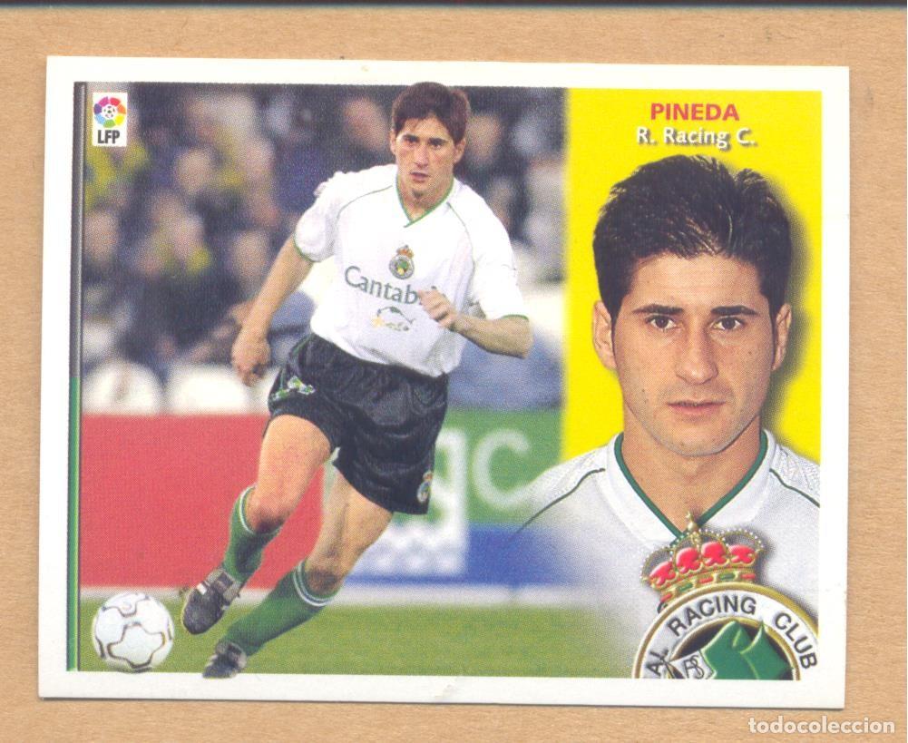 Football Stickers: liga 2002-2003 este, pineda -. racing de santander, nunca pegado, ver foto