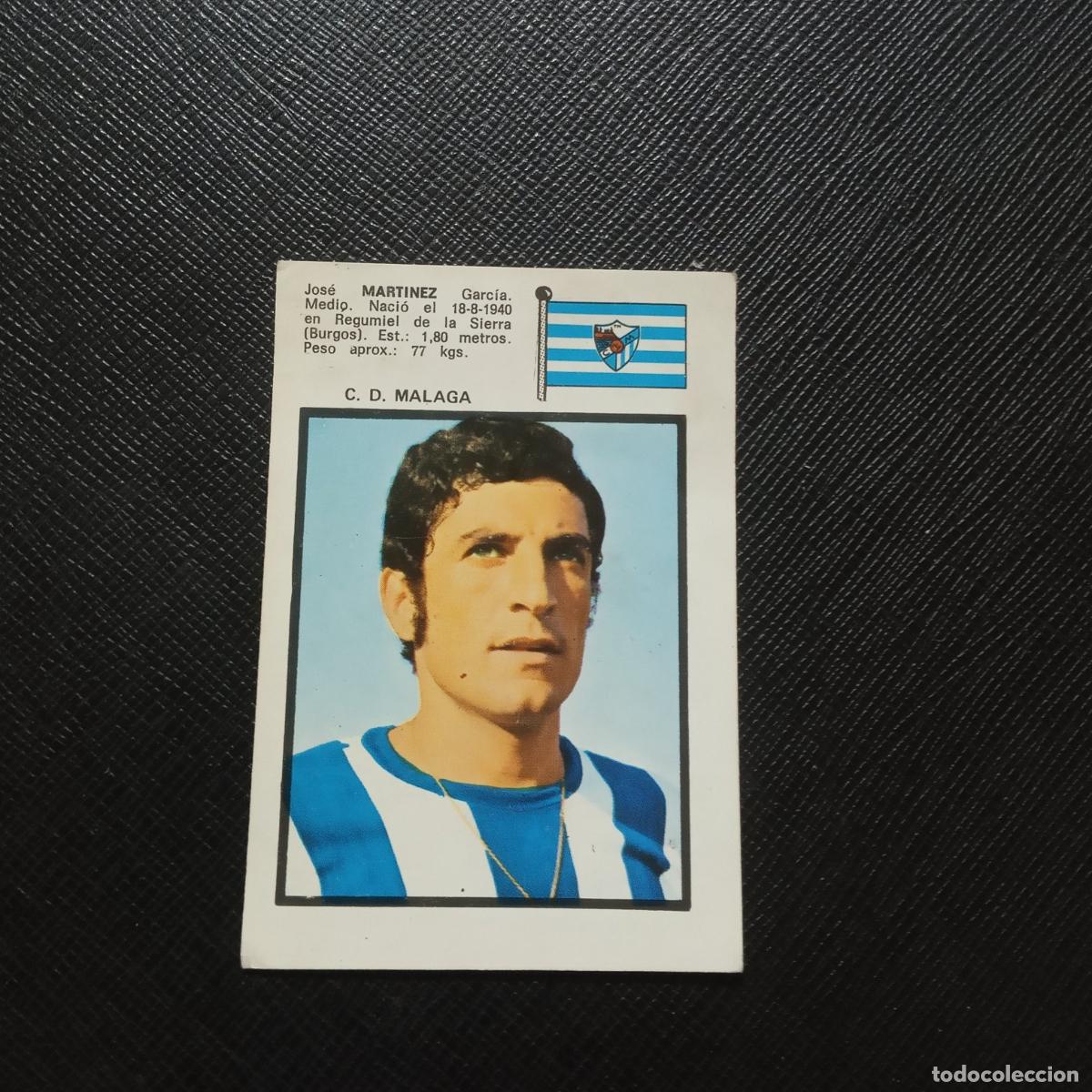Figurine di Calcio: MARTINEZ MALAGA FHER 1971 1972 FUTBOL 71 72 - DESPEGADO - A90 PG397 LEER RESTILLO PEGAMENTO